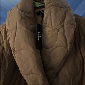 Lulu's Camel Quilted Puffer Jacket